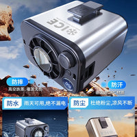 Portable Waist Clip Fan for Outdoor Sports - Hands-Free Personal Cooling