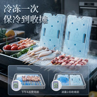 Reusable Ice Pack for Outdoor Camping, Food Preservation, and Commercial Use