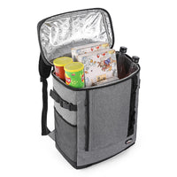 Portable Insulated Cooler Backpack for Outdoor Picnics and Food Storage