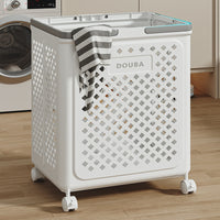 Foldable Laundry Hamper with Large Capacity for Bathroom and Home