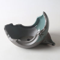 Ceramic Ge Kiln Chinese Zen Style Succulent Planter Pot with Drainage