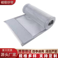 Magnetic Screen Door Curtain with Reinforced Mesh for Insect Protection