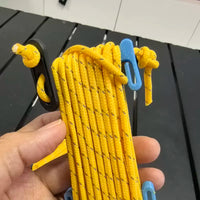 3D Printed Wind Rope Winder for Outdoor Camping Tent Tarp Guy Line Organizer