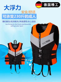 German-Style High Buoyancy Life Vest for Fishing, Boating, Swimming & Snorkeling