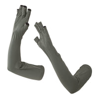 Unisex Ice Silk UV Protection Arm Sleeves for Cycling and Driving