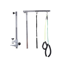 Pet Grooming Table Arm Holder Stainless Steel Folding Clamp Hanger Rod Accessory