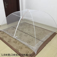 Foldable Pop-Up Mosquito Net Tent for Adults - No Bottom, Portable Insect Protection for Outdoor and Indoor Use
