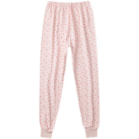 Women's 100% Cotton Thermal Underwear for Middle-Aged & Elderly, Loose Fit Warm Pants