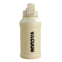 Large Capacity Stainless Steel Outdoor Sports Water Bottle with Straw, Insulated