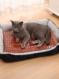 Bamboo Pet Cooling Mat for Dogs and Cats, Summer Sleep Pad