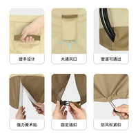 Outdoor Square Air Conditioner Cover Weatherproof AC Unit Protector