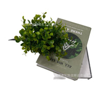 Artificial Eucalyptus Stems for Indoor Home Decor with Ground Plug