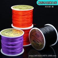 Mingcuihui Flat Japanese Crystal Elastic Beading Thread for DIY Bracelets
