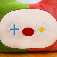 Cute Clown Plush Pillow Soft Stuffed Doll Home Decor Kids Birthday Gift
