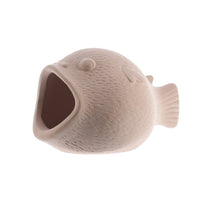 Aquarium Ceramic Hideaway Decor for Fish, Shrimp, and Reptiles - Breeding Cave and Shelter