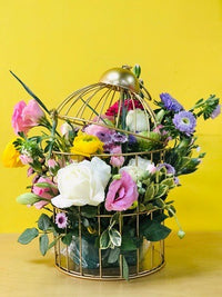 European Style Iron Art Birdcage Decor for Weddings & Photography Props