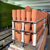 Terracotta Clay Plant Pots Breathable for Succulents and Orchids