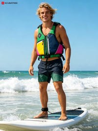 Adult Buoyancy Aid Vest for Kayaking Paddleboarding Sailing Motorboating Dragon Boating