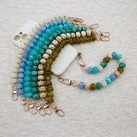 Acrylic Beaded Bag Strap with Wheel Beads - Multi-Color Handbag Chain & Phone Case Lanyard
