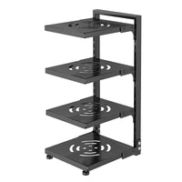 Multi-layer Pot and Pan Organizer Rack for Kitchen Cabinet and Countertop