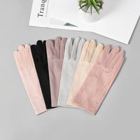 Women's Thin UV Protection Cycling Driving Gloves with Touchscreen Function