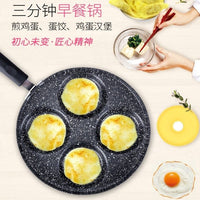 Non-stick Frying Pan for Fried Eggs and Poached Eggs, Commercial Gas and Induction Cooker Compatible