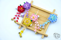 BJD/DD Doll Japanese Style Hair Clip Headpiece for 1/4, 1/3, Baby, and Uncle Sizes