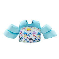 Kids' Swim Training Vest with Arm Floats - Buoyancy Aid for Toddlers and Children