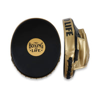 NoboxingNolife Gel Muay Thai Boxing Focus Mitts Durable Leather Razor Target Pads