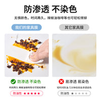 Furniture Protective Film for Tables and Countertops, Thickened Transparent Self-Adhesive