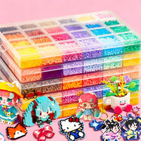 Perler Beads Kit for Kids with Iron, DIY Craft Set for Girls, Educational Toy for Ages 6+