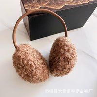 Lambswool Earmuffs Winter Outdoor Cycling Warm Ear Covers
