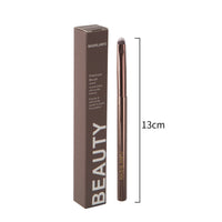 Portable Makeup Brush Set with Storage Case - Eyeliner, Eyeshadow, Eyebrow, and Lip Brushes