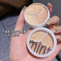 Sweet Mint 3-Color Concealer Palette for Blemishes, Acne Marks, and Dark Circles