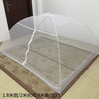Foldable Pop-Up Mosquito Net Tent for Single Beds and Outdoor Use