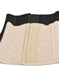 25 Steel Boned Breathable Latex Waist Trainer for Workout & Postpartum Recovery