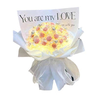 DIY Flocked Rose Bouquet Kit for Gifting