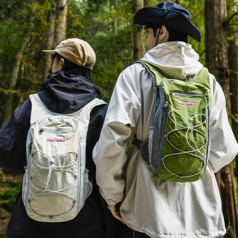 Lightweight Casual Sports Backpack New Men's and Women's Outdoor Mountaineering Travel Foldable Bag