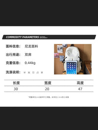 Lightweight Solid Color Backpack for Hiking, School, Commuting, and Travel