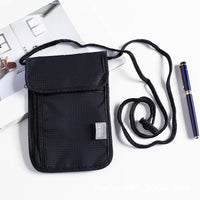 RFID Blocking Car Key & Phone Signal Shielding Pouch Anti-Theft Neck Bag