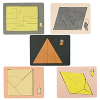 Impossible Wooden Puzzle for Kids & Adults - Brain Teaser & Stress Relief Challenge