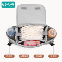 Universal Large Capacity Stroller Organizer Bag with Color Block Design