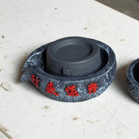 Mini Millstone Water Feature Ornament for Aquariums and Bonsai