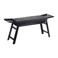 Portable Folding Charcoal Grill for Camping and Outdoor Cooking