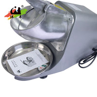 Commercial Heavy-Duty Ice Crusher Machine for Shaved Ice and Smoothies