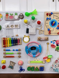 Montessori Busy Board House DIY Accessories for Toddler Educational Toy Kindergarten Quiet Corner