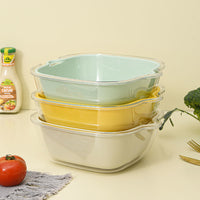 Double-Layer Food Grade Drain Basket for Washing Vegetables and Fruits