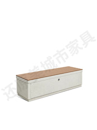 Outdoor Storage Box Deck Box Patio Container Large Capacity Organizer Sunscreen Garden Bench