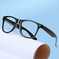 Retro Square Candy Color Decorative Glasses Frames for Men and Women