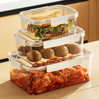 Food Grade Refrigerator Storage Container with Lid for Freezer, Dumplings, Vegetables